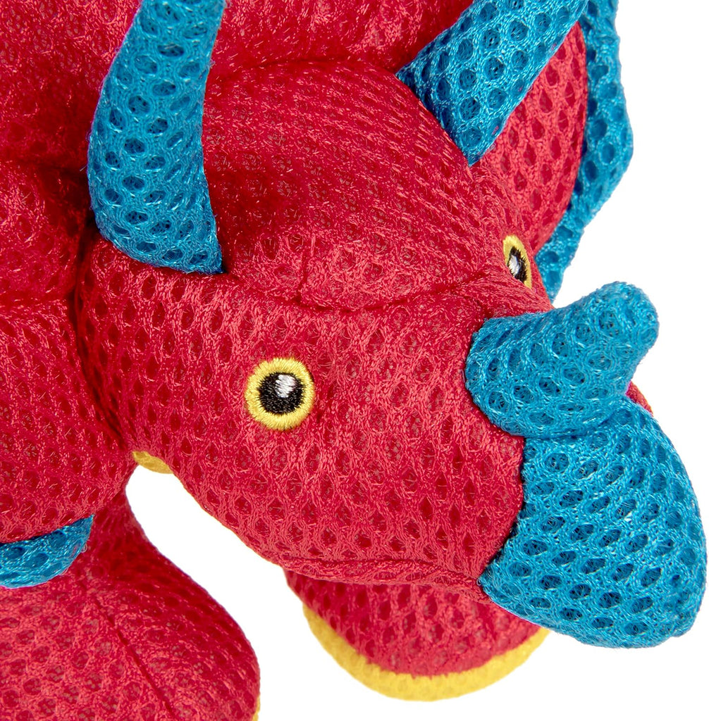 GoDog Dog Toy Double Chew Guard Dinos Triceratops