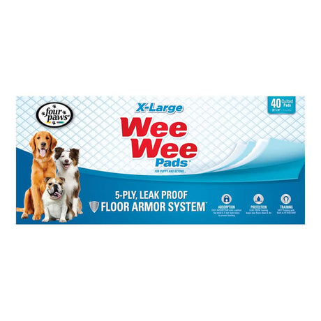 Four Paws Wee-Wee Superior Performance Pads 28" x 34" (X-Large Size)