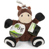 GoDog Dog Toy Checkers Horse