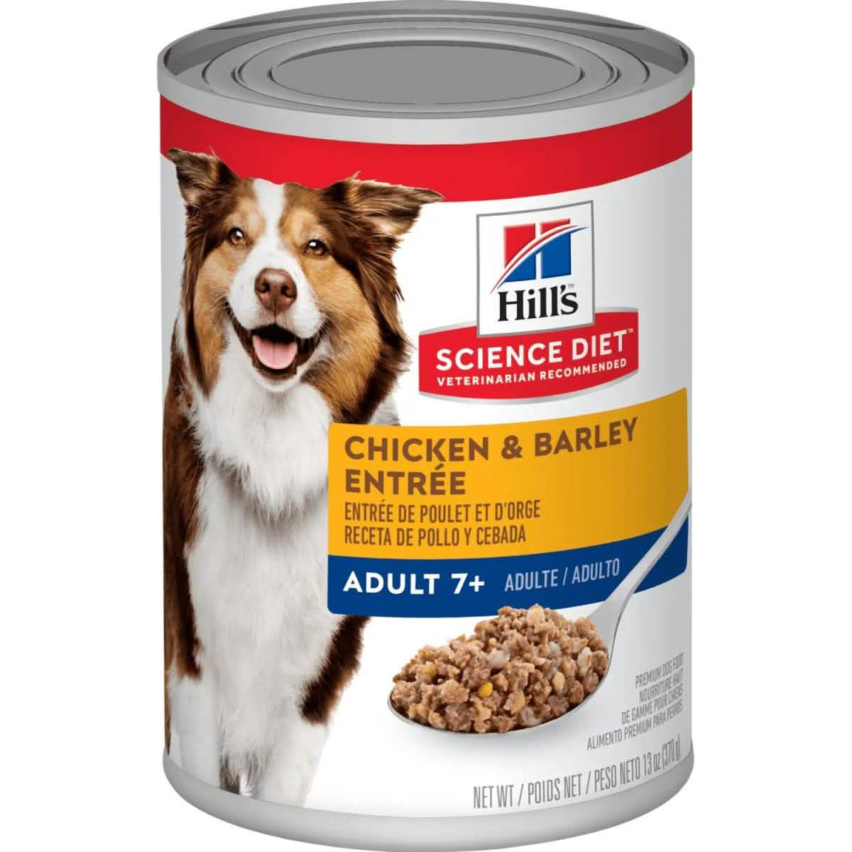 Hill's Science Diet Adult 7+ Chicken & Barley Entrée