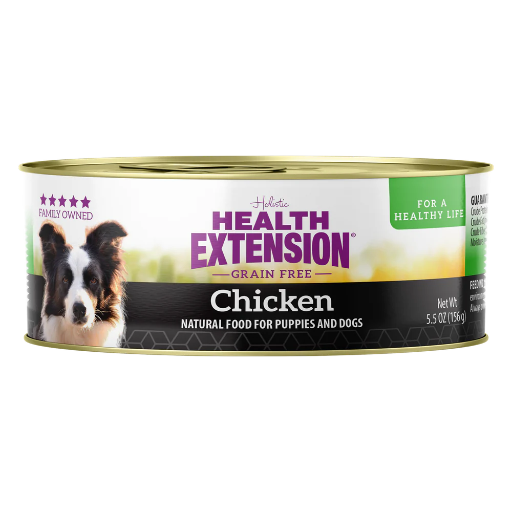 Health Extension Wet Dog Food Grain Free Chicken