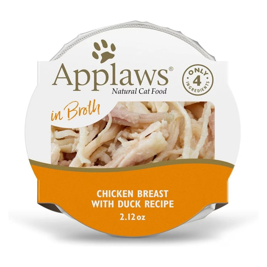 Applaws Wet Cat Food Chicken Breast with Duck Recipe in Broth