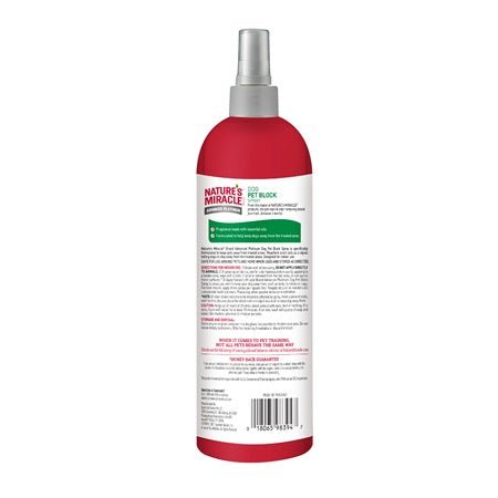 Nature's Miracle Adcanced Platinum Dog Pet Block Spray