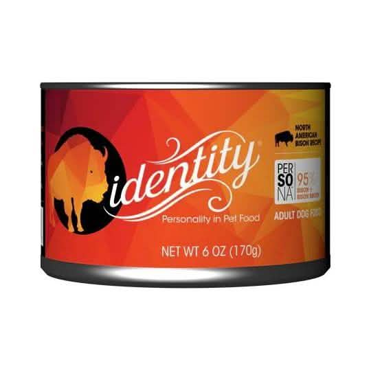 Identity Wet Dog Food 95% Bison Paté Recipe