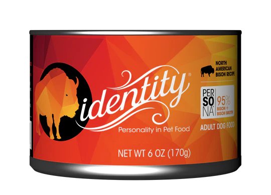 Identity Wet Dog Food 95% Bison Paté Recipe