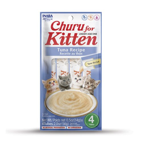 Inaba Cat Treat Churu for Kitten Tuna Recipe