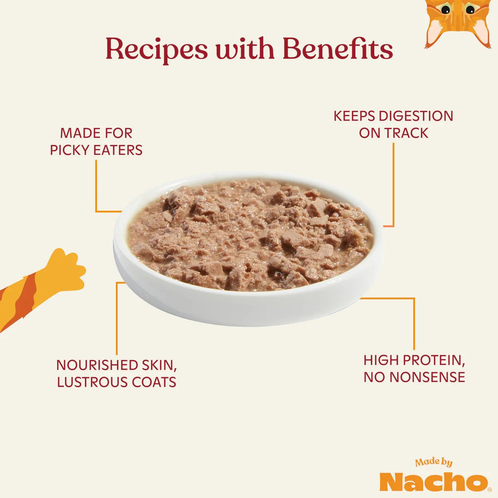 Made by Nacho Wet Cat Food Minced Chicken Recipe for Kittens