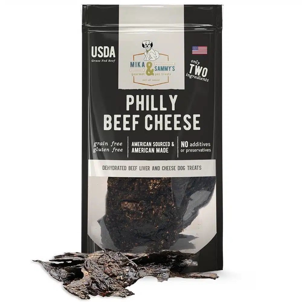 Mika & Sammy's Dog Treat Philly Beef Cheese