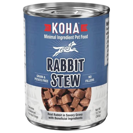 Koha Wet Dog Food Rabbit Stew