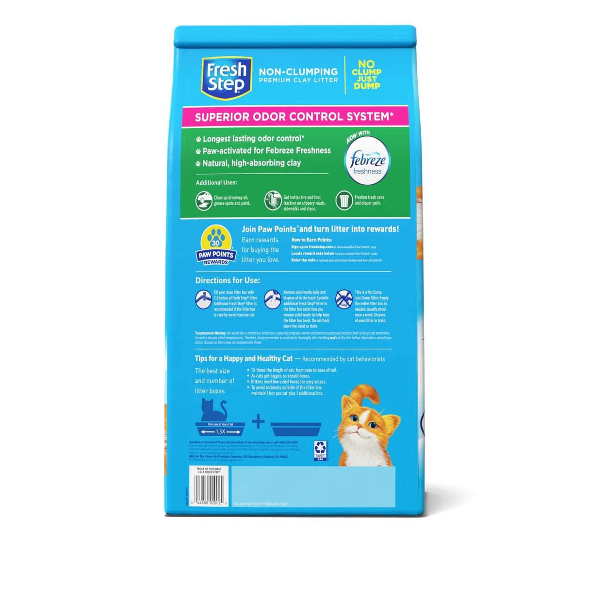 Fresh Step Cat Litter Non-Clumping Clay