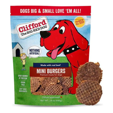 Clifford® Dog Treat Mini Burgers