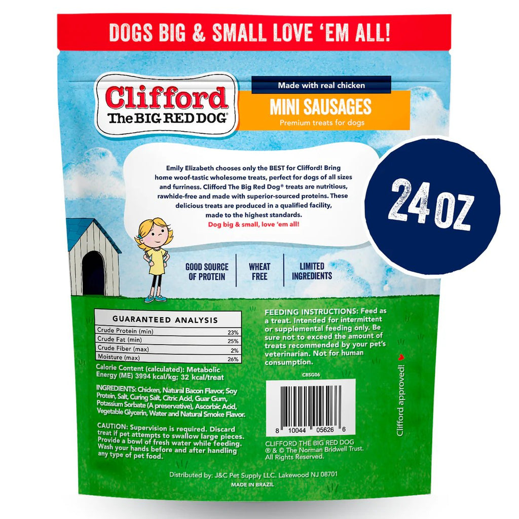 Clifford® Dog Treat Mini Sausages