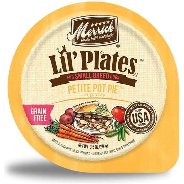 Merrick Wet Dog Food Lil' Plates Petite Pot Pie