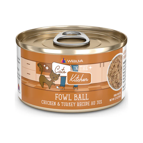 Weruva Wet Cat Food Cats In The Kitchen Fowl Ball