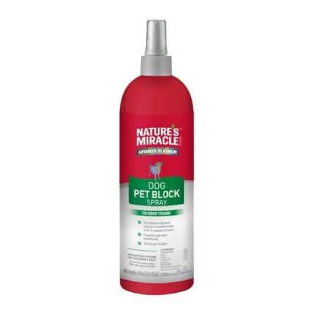 Nature's Miracle Adcanced Platinum Dog Pet Block Spray