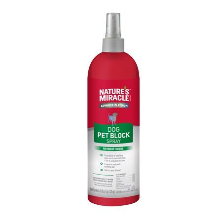 Nature's Miracle Adcanced Platinum Dog Pet Block Spray