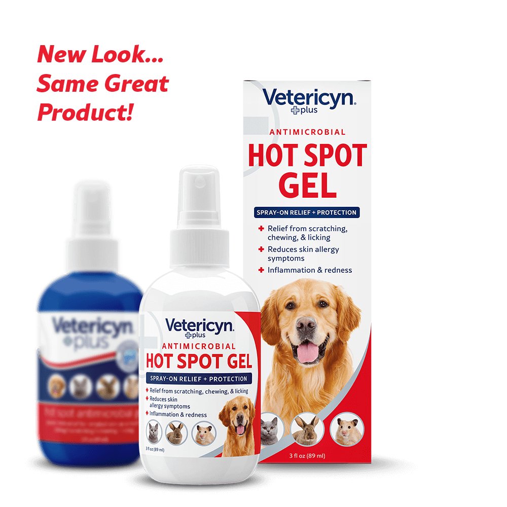 Vetericyn Plus Antimicrobial Hot Spot Gel for Pets