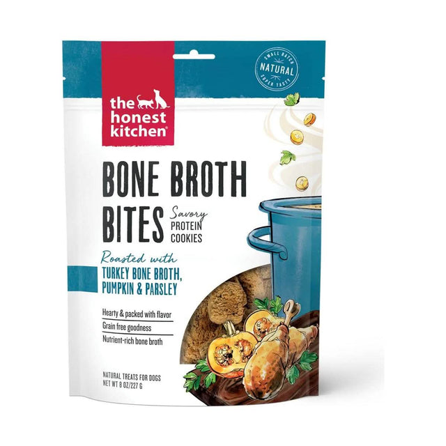 The Honest Kitchen Bone Broth Bites Turkey Bone Broth, Pumpkin & Parsley