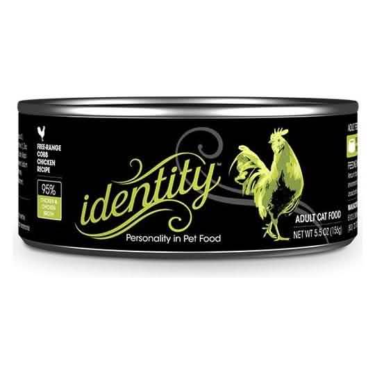 Identity Wet Cat Food 95% Free-Range Chicken Paté Recipe