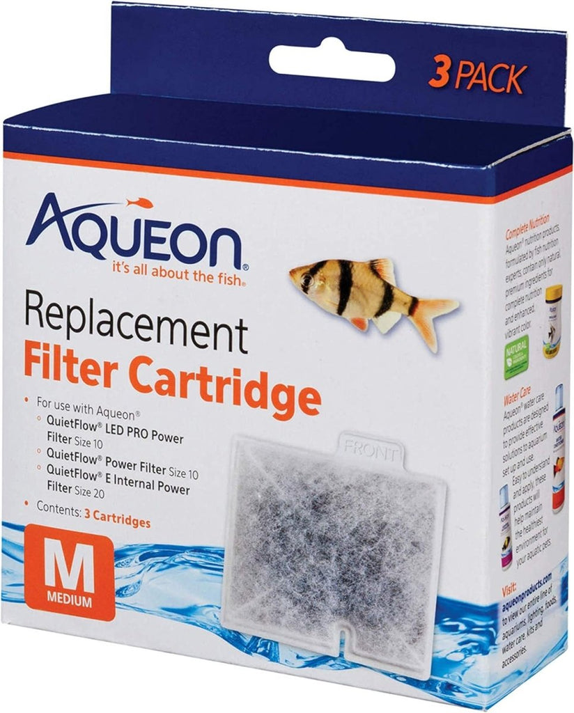 Aqueon Replacement Filter Cartridge for Fish (3 Pack)