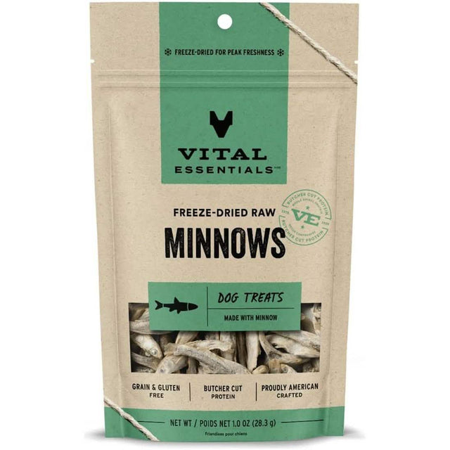 Vital Essentials Dog Treat Freeze-Dried Raw Minnows