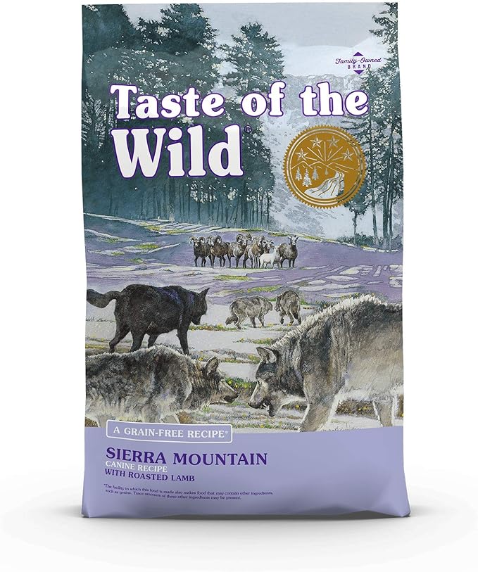 Taste of the Wild Dry Dog Food Adult Sierra Mountain Lamb Recipe