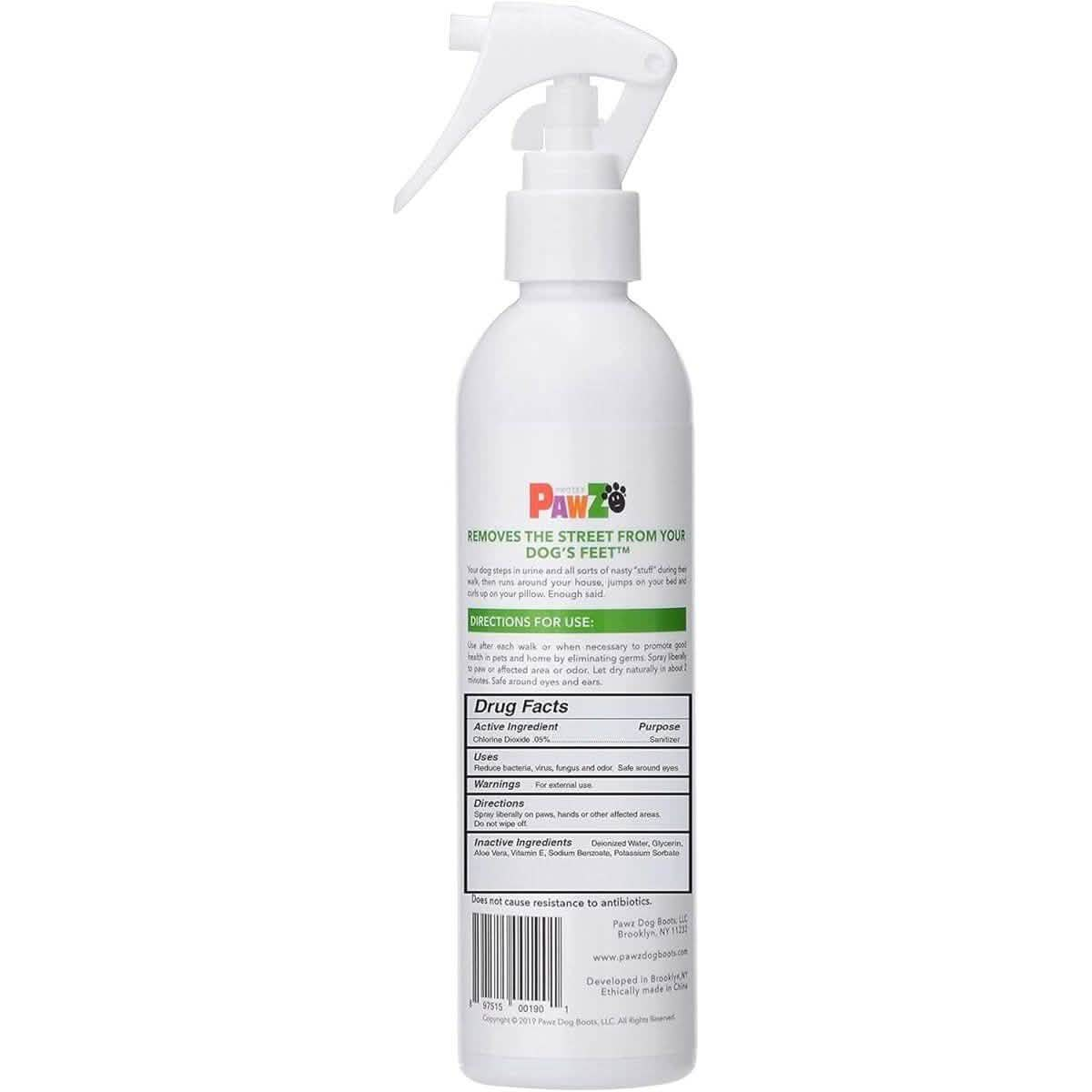 PawZ SANIPAW Paw Sanitizing Spray