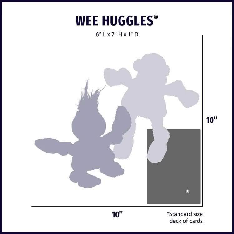 Huggle Hounds Dog Toy Wee Huggles People - Assorted Colors