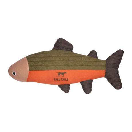 Tall Tails Dog Toy Latex Squeaker Fish