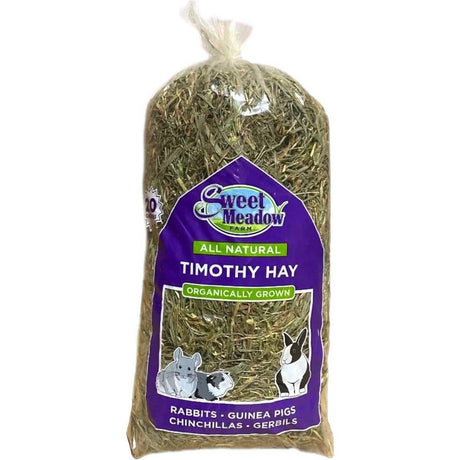 Sweet Meadow Farm Organically Grown Timothy Hay