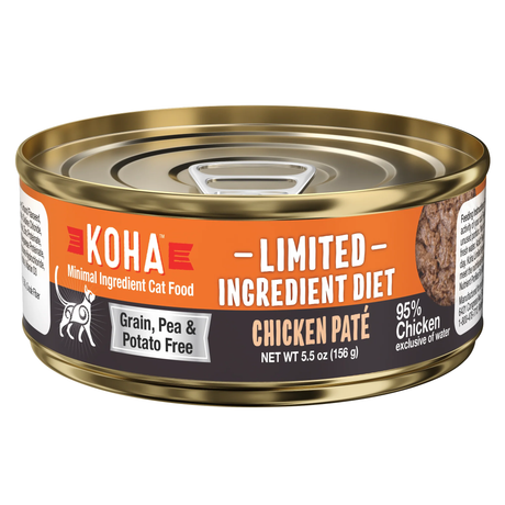 Koha Wet Cat Food Limited Ingredient Diet Chicken Pate