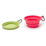 Messy Mutts Silicone Collapsible Bowl - Assorted Colors