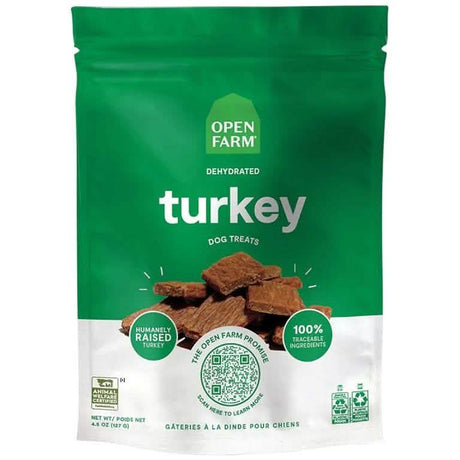 Open Farm Dog Treat Dehydrated Turkey