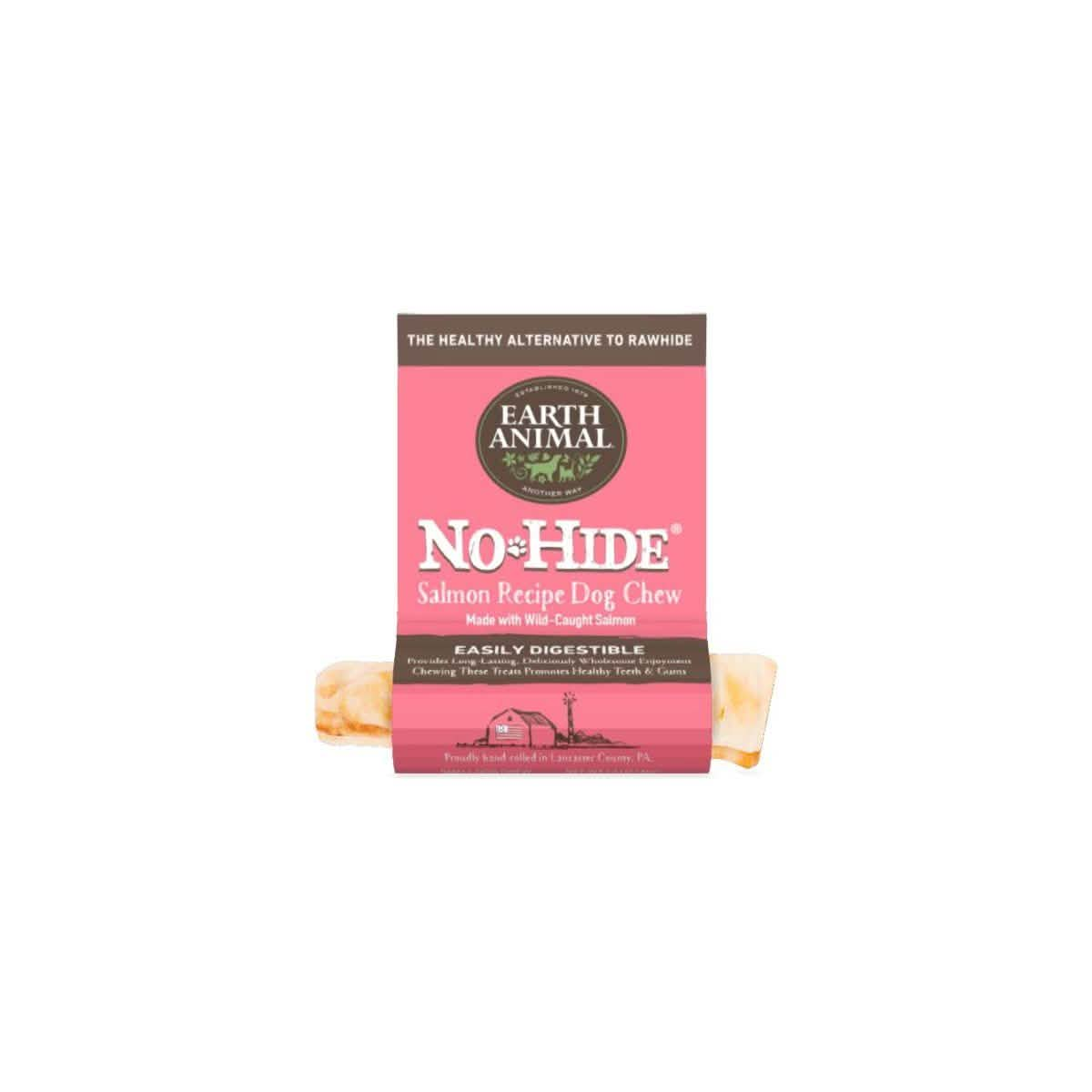 Earth Animal Dog Treat No-Hide Salmon Roll