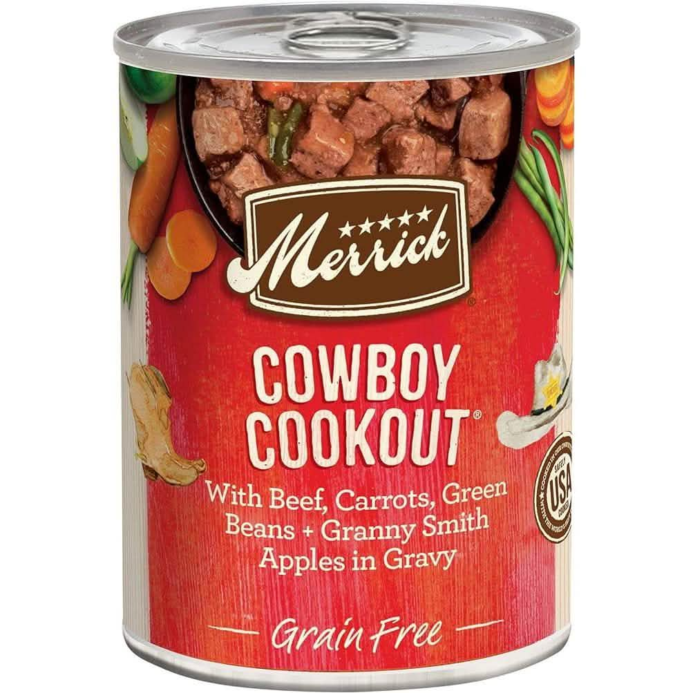 Merrick Wet Dog Food Cowboy Cookout