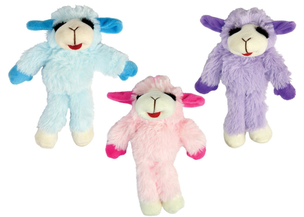 Multipet Dog Toy Floppy Lamb Chop® - Assorted Colors