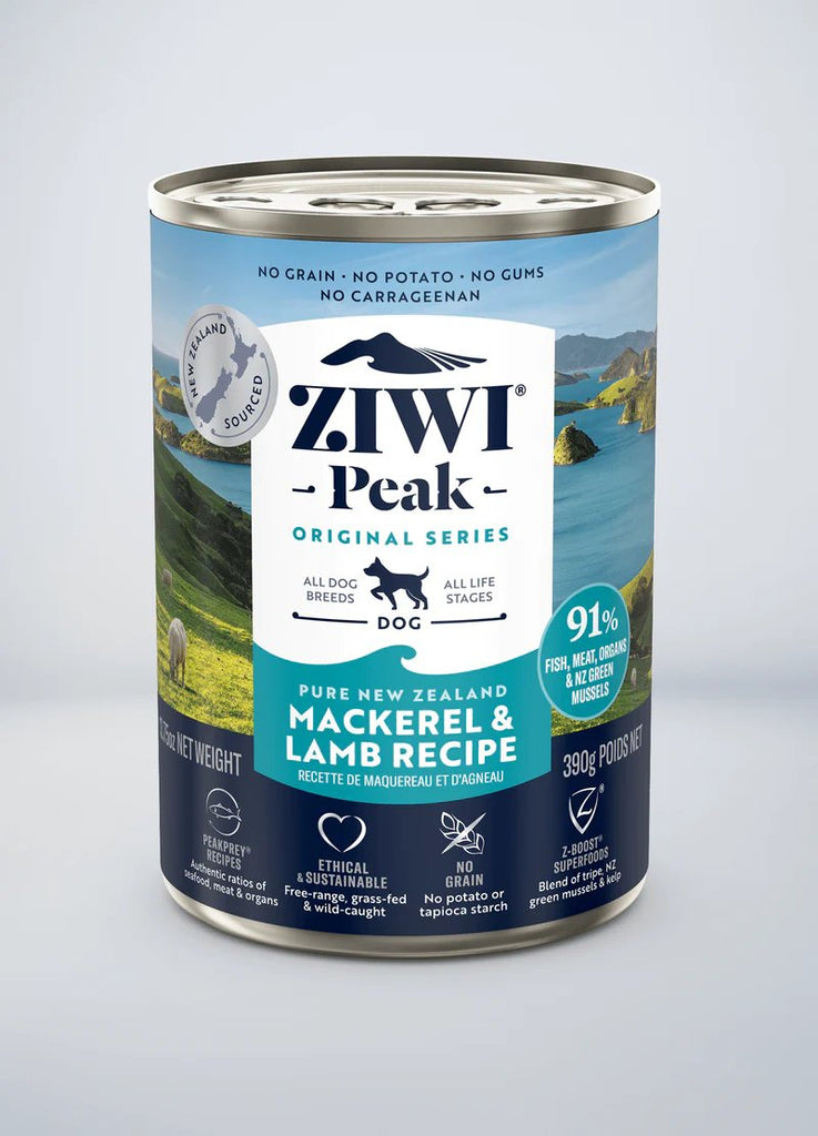 Ziwi Peak Wet Dog Food Mackerel & Lamb Recipe