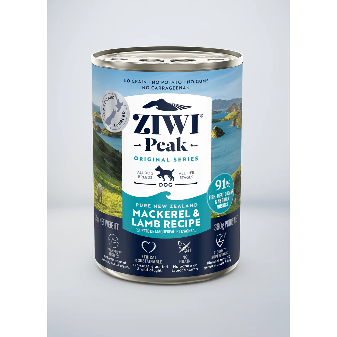 Ziwi Peak Wet Dog Food Mackerel & Lamb Recipe