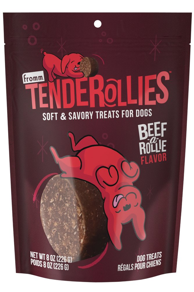 Fromm Dog Treat Tenderollies Beef-A-Rollie Flavor