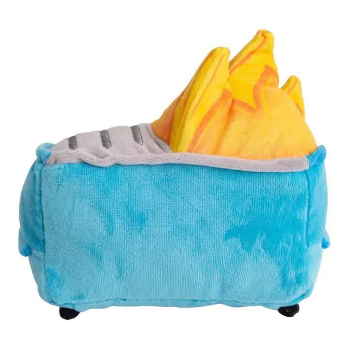 SnugArooz Dog Toy Dumpster Fire