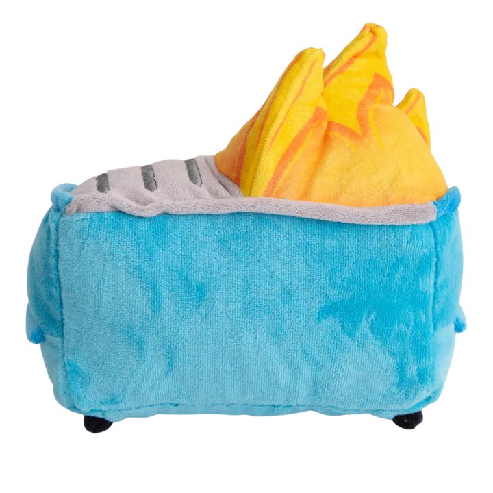 SnugArooz Dog Toy Dumpster Fire