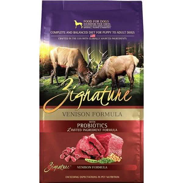 Zignature Dry Dog Food Venison Formula