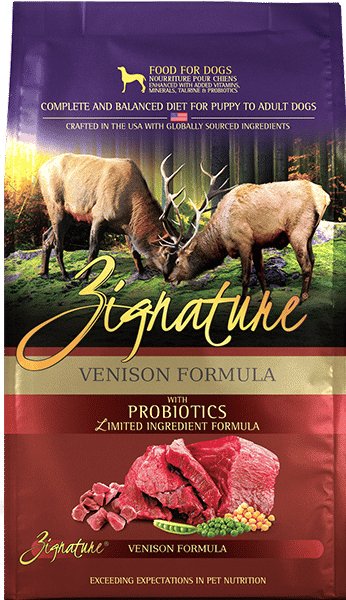 Zignature Dry Dog Food Venison Formula