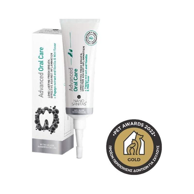 NanoSanitas Advanced Oral Care Toothpaste Vanilla & Mint Flavor