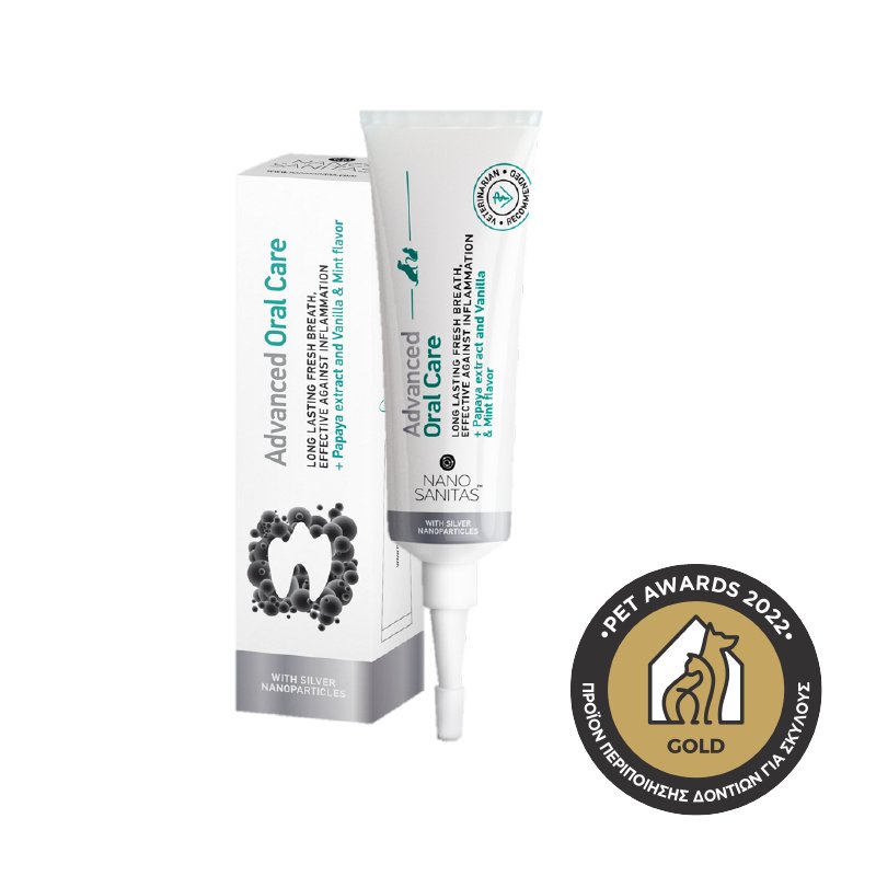 NanoSanitas Advanced Oral Care Toothpaste Vanilla & Mint Flavor