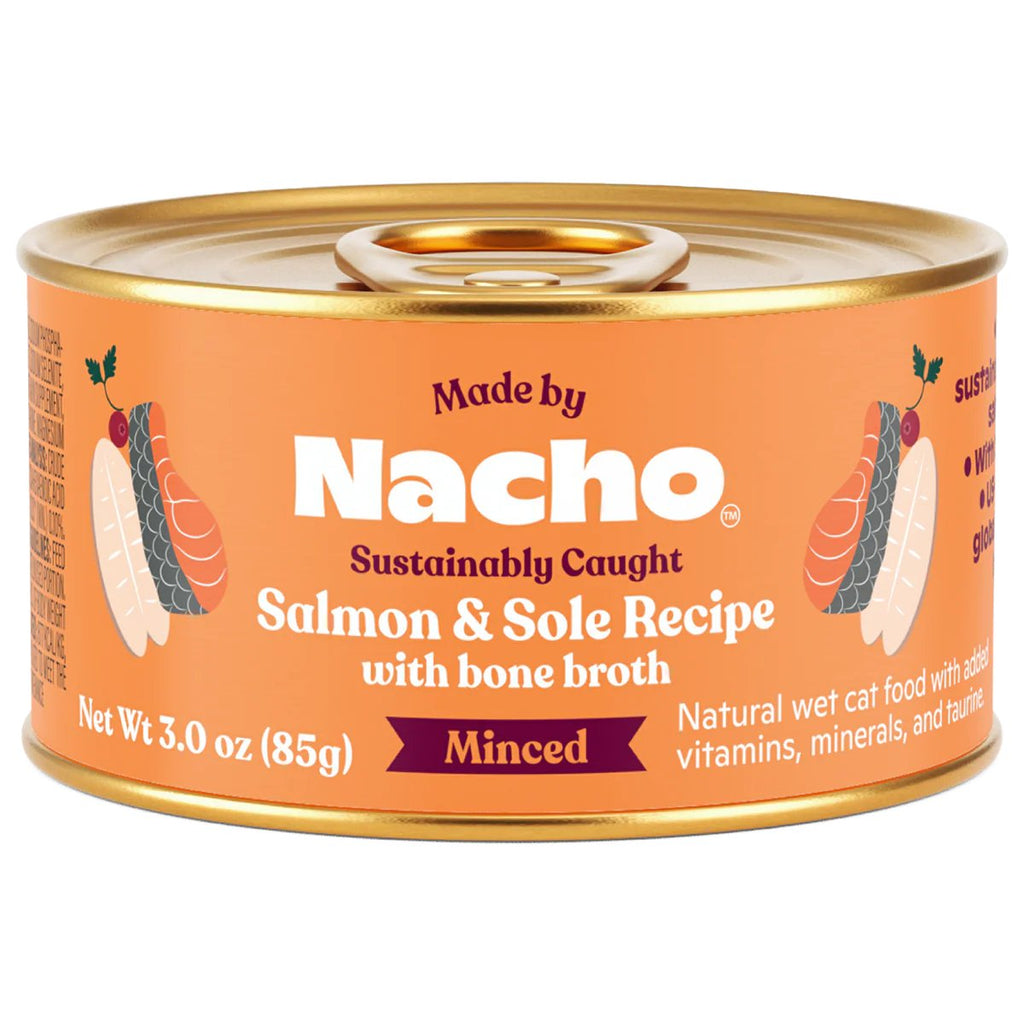 Made by Nacho Wet Cat Food Minced Salmon & Sole Recipe