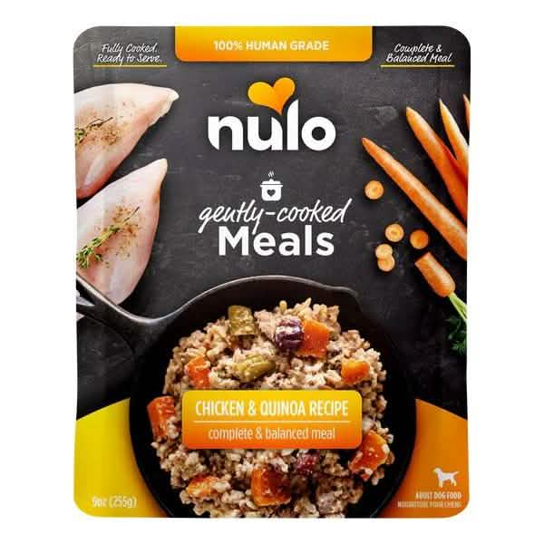 Nulo Wet Dog Food Gently-Cooked Meals Chicken & Quinoa Recipe