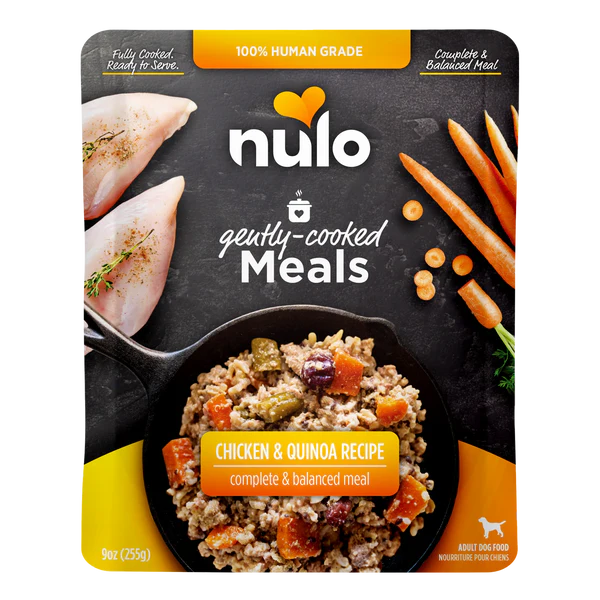 Nulo Wet Dog Food Gently-Cooked Meals Chicken & Quinoa Recipe