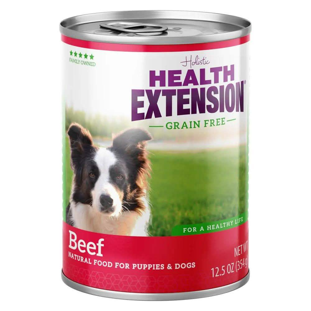 Health Extension Wet Dog Food Grain Free Beef