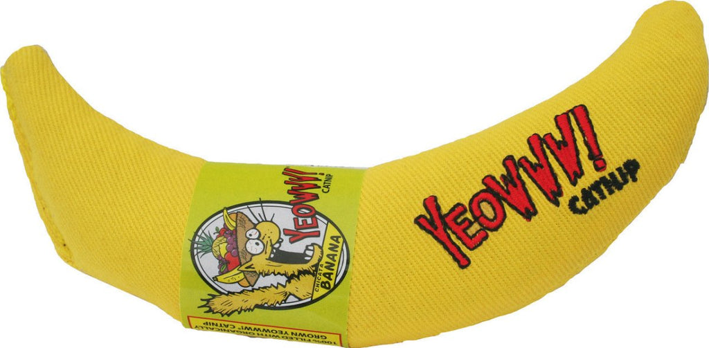 Yeowww! Catnip Cat Toy Chi-CAT-a Banana